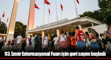 93. İzmir Enternasyonal Fuarı için geri sayım başladı