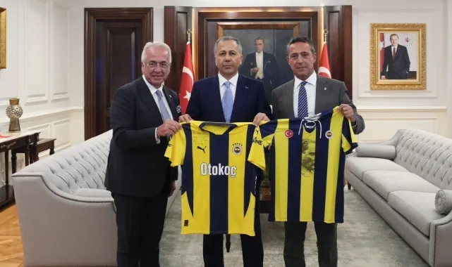 Ali Koç, İçişleri Bakanı Ali Yerlikaya'yı ziyaret etti