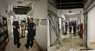 Atatürk Havalimanı arazisine yapılan hastanenin tavanı çöktü: Bir bebek hayatını kaybetti