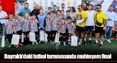 Bayraklı’daki futbol turnuvasında muhteşem final