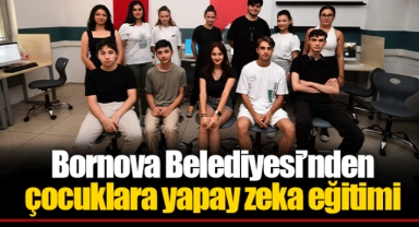 Bornova Belediyesi’nden çocuklara yapay zeka eğitimi