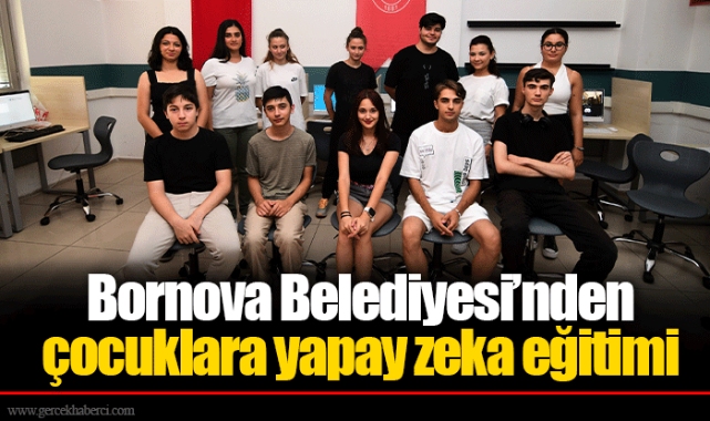 Bornova Belediyesi’nden çocuklara yapay zeka eğitimi