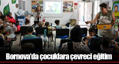 Bornova’da çocuklara çevreci eğitim