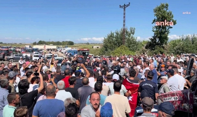 Bursa'da domates üreticileri eylem başlattı: "Hükümet istifa"