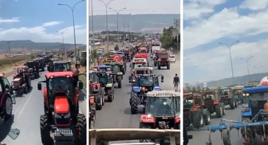 Çiftçiler traktörle Maraş-Antep yolunu kapattı: 'Bıçak kemiğe dayandı'