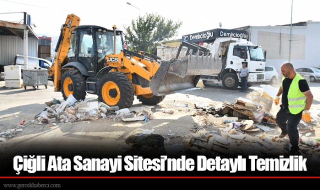 Çiğli Ata Sanayi Sitesi’nde Detaylı Temizlik