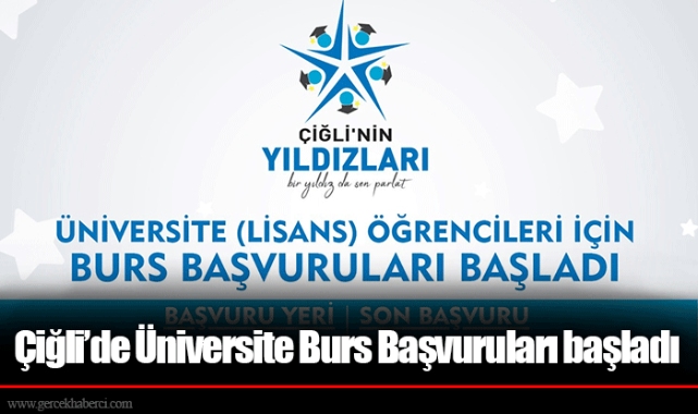 Çiğli’de Üniversite Burs Başvuruları başladı