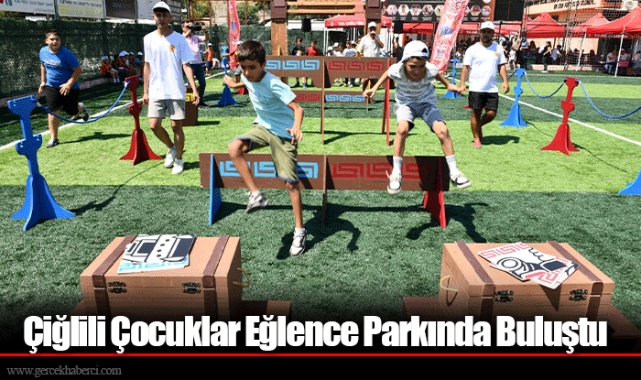 Çiğlili Çocuklar Eğlence Parkında Buluştu