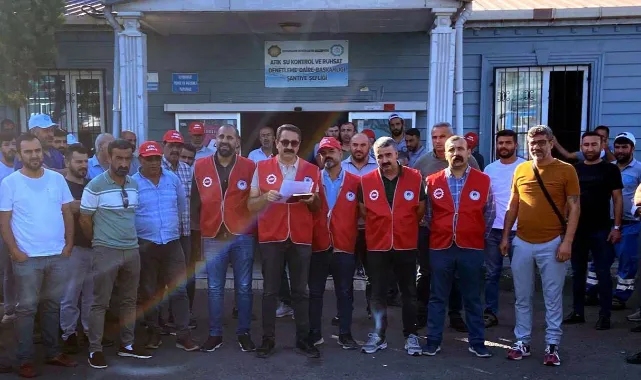 DİSK üyesi işçiler işyerlerinden haykırdı: “Gelirde adalet, vergide adalet”