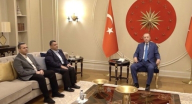 Erdoğan, Heniye'nin oğullarını kabul etti