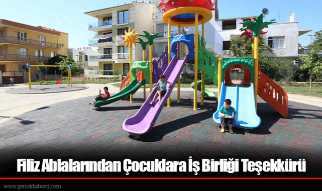 Filiz Ablalarından Çocuklara İş Birliği Teşekkürü