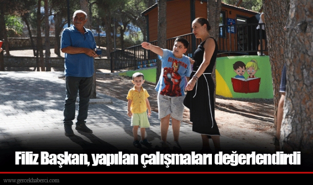 Filiz Başkan, yapılan çalışmaları değerlendirdi