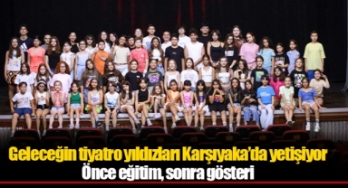 Geleceğin tiyatro yıldızları Karşıyaka’da yetişiyor