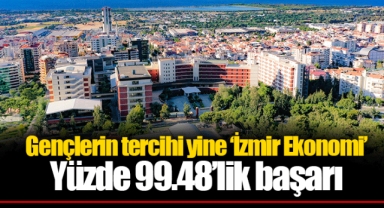 Gençlerin tercihi yine ‘İzmir Ekonomi’
