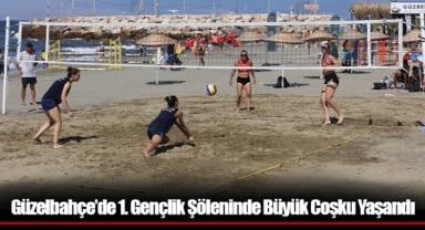 Güzelbahçe’de 1. Gençlik Şöleninde Büyük Coşku Yaşandı