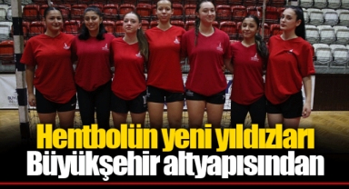 Hentbolün yeni yıldızları Büyükşehir altyapısından