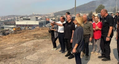 İYİ Parti Yangın sahasında