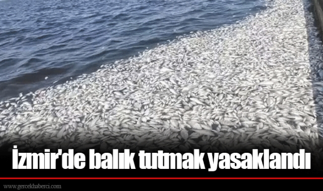 İzmir'de balık tutmak yasaklandı