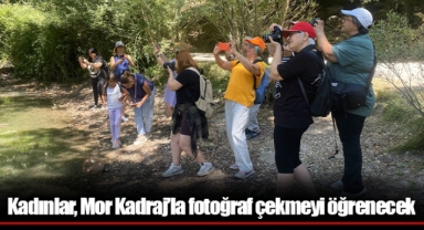 Kadınlar, Mor Kadraj’la fotoğraf çekmeyi öğrenecek