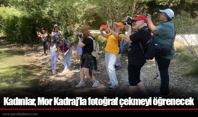 Kadınlar, Mor Kadraj’la fotoğraf çekmeyi öğrenecek