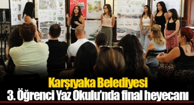 Karşıyaka Belediyesi 3. Öğrenci Yaz Okulu’nda final heyecanı