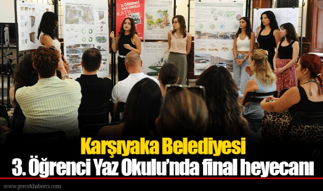 Karşıyaka Belediyesi 3. Öğrenci Yaz Okulu’nda final heyecanı