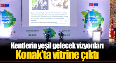 Kentlerin yeşil gelecek vizyonları Konak’ta vitrine çıktı