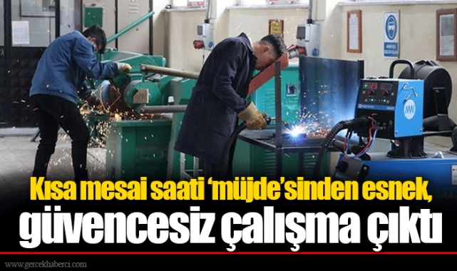 Kısa mesai saati ‘müjde’sinden esnek, güvencesiz çalışma çıktı