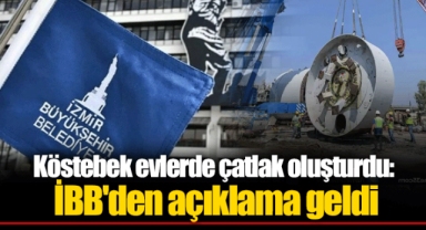 Köstebek evlerde çatlak oluşturdu: İBB'den açıklama geldi