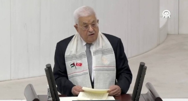 Mahmud Abbas, TBMM'den dünyaya ilan etti: Gazze Filistin'in ayılmaz parçasıdır!