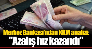 Merkez Bankası'ndan KKM analizi: