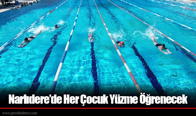 Narlıdere’de Her Çocuk Yüzme Öğrenecek