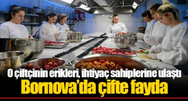 O çiftçinin erikleri, ihtiyaç sahiplerine ulaştı