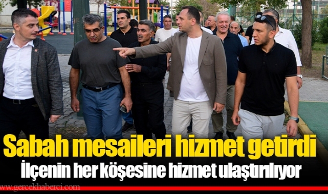 Sabah mesaileri hizmet getirdi