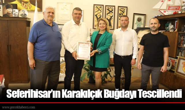 Seferihisar’ın Karakılçık Buğdayı Tescillendi
