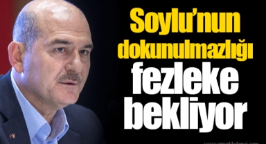 Soylu’nun dokunulmazlığı fezleke bekliyor