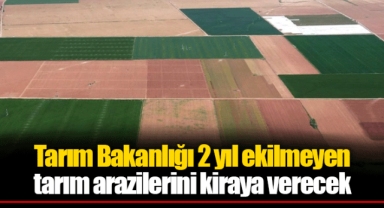 Tarım Bakanlığı 2 yıl ekilmeyen tarım arazilerini kiraya verecek