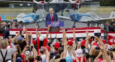 Trump'tan suikast girişimi sonrası ilk miting: Alınan önlem dikkat çekti