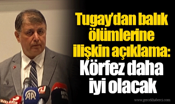 Tugay’dan balık ölümlerine ilişkin açıklama: Körfez daha iyi olacak