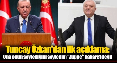 Tuncay Özkan'dan ilk açıklama: Ona onun söylediğini söyledim
