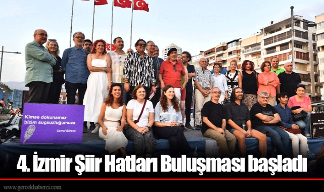 4. İzmir Şiir Hatları Buluşması başladı