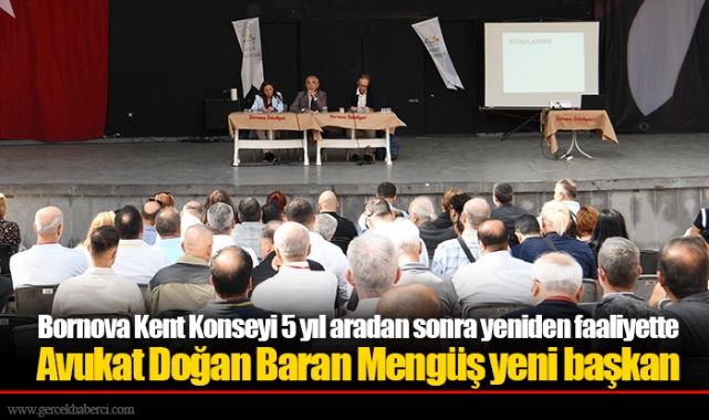Avukat Doğan Baran Mengüş yeni başkan