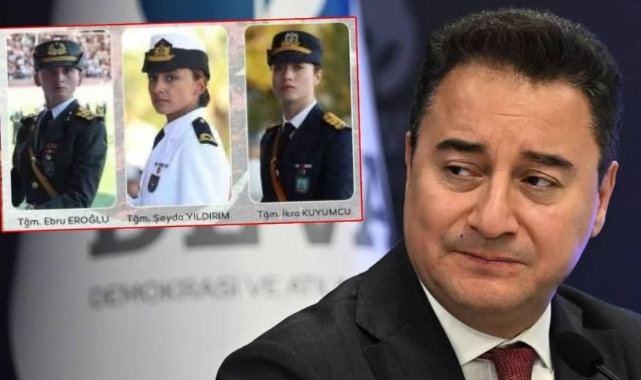 Babacan'dan Teğmen Açıklaması: Türkiye’yi Dünya Liginde Üç Beş Puan Yukarı Atacak Fotoğraf!