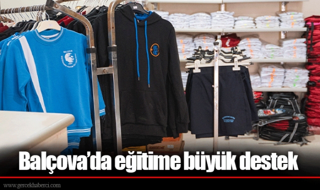 Balçova’da eğitime büyük destek 