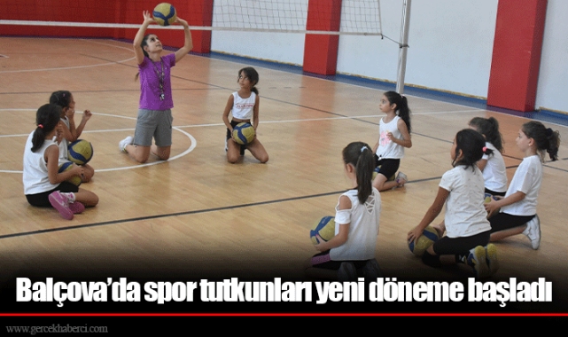 Balçova’da spor tutkunları yeni döneme başladı 