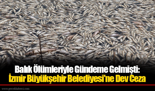 Balık Ölümleriyle Gündeme Gelmişti: İzmir Büyükşehir Belediyesi'ne Dev Ceza