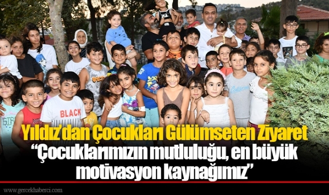 Başkan Yıldız’dan Çocukları Gülümseten Ziyaret