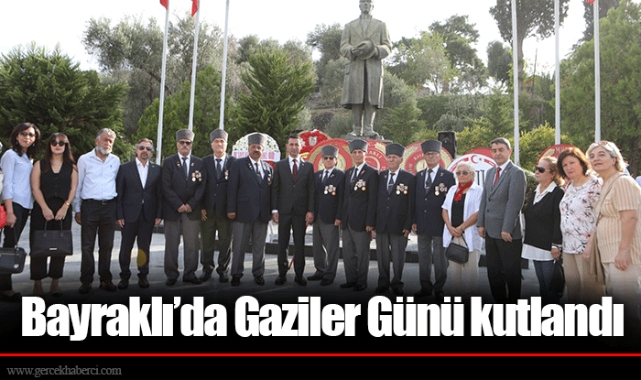 Bayraklı’da Gaziler Günü kutlandı