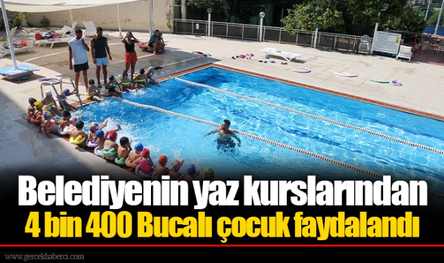 Belediyenin yaz kurslarından 4 bin 400 Bucalı çocuk faydalandı