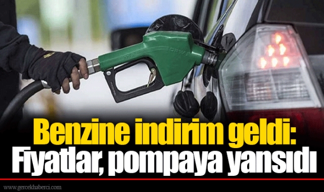 Benzine indirim geldi: Fiyatlar, pompaya yansıdı